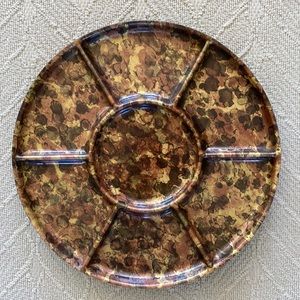 LARGE 18” Hollywood Regency Charcuterie Tray. Crafted in USA.